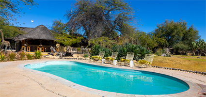 Harnas Guest Farm - Pool Area